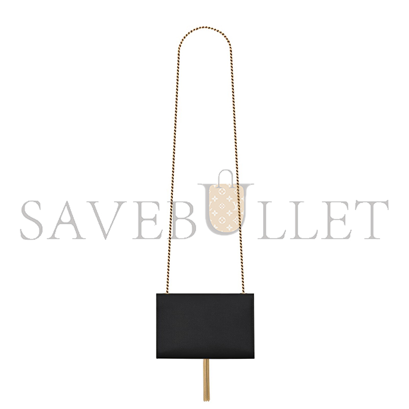 YSL KATE SMALL TASSEL IN GRAIN DE POUDRE EMBOSSED LEATHER 474366BOW0J1000 (20*12.5*5cm) YSL KATE SMALL TASSEL IN GRAIN DE POUDRE EMBOSSED LEATHER 474366BOW0J1000 (20*12.5*5cm)