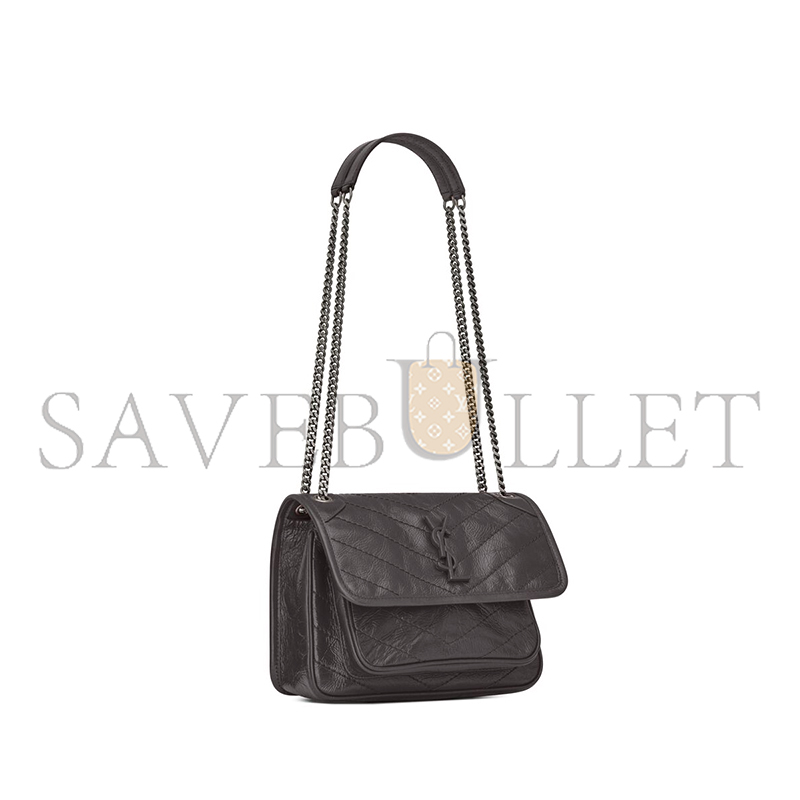 YSL NIKI BABY IN VINTAGE LEATHER 6331600EN041112 (21*16*7.5cm)