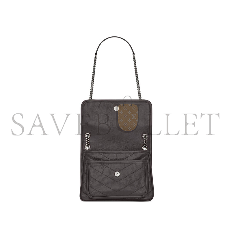 YSL NIKI BABY IN VINTAGE LEATHER 6331600EN041112 (21*16*7.5cm)