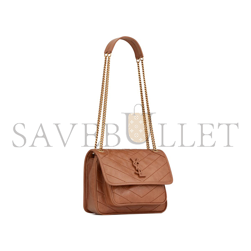 YSL NIKI BABY IN VINTAGE LEATHER 6331601YG072522 (21*16*7.5cm)