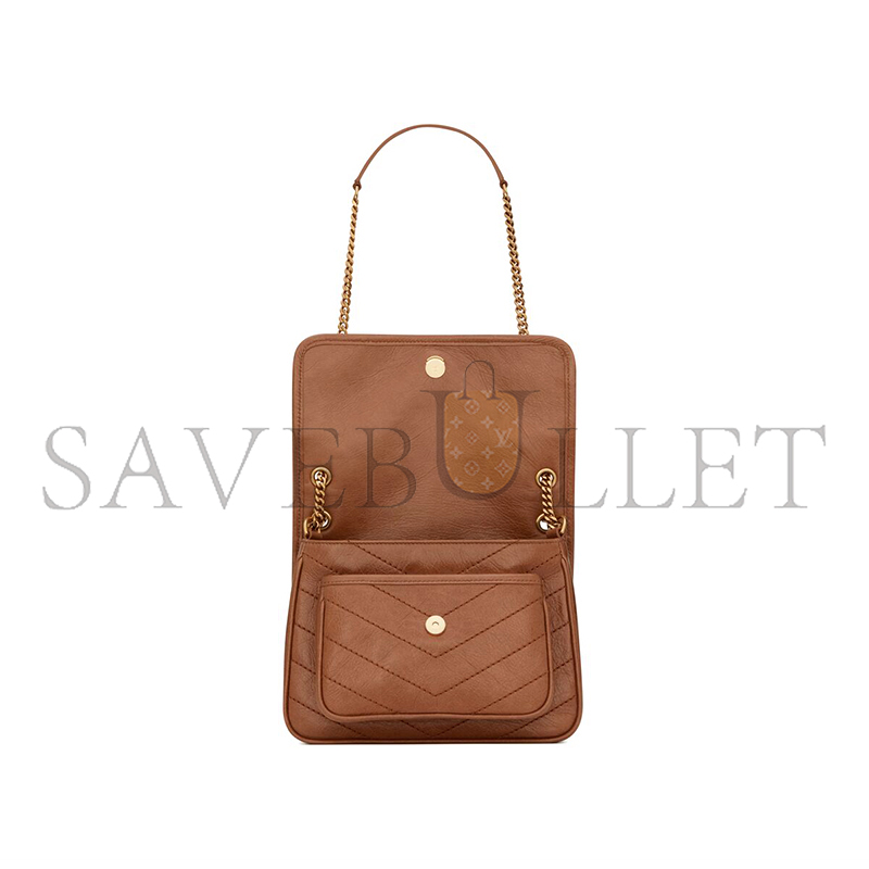 YSL NIKI BABY IN VINTAGE LEATHER 6331601YG072522 (21*16*7.5cm)