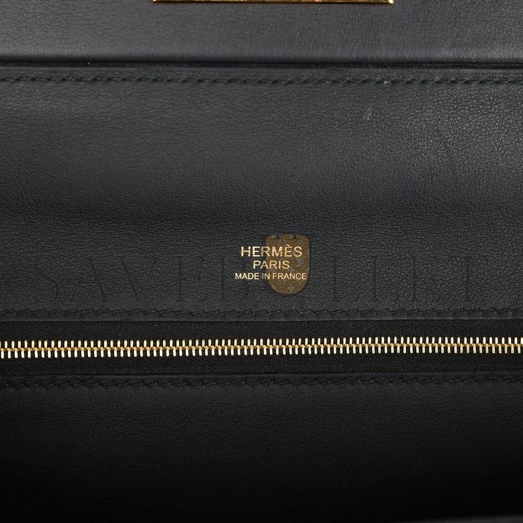 HERMES 2424 BAG 29 BLACK TOGO AND SWIFT GOLD HARDWARE (29*24*15cm) HERMES 2424 BAG 29 BLACK TOGO AND SWIFT GOLD HARDWARE (29*24*15cm)
