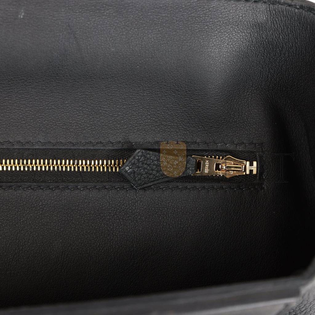 HERMES 2424 BAG 29 BLACK TOGO AND SWIFT GOLD HARDWARE (29*24*15cm) HERMES 2424 BAG 29 BLACK TOGO AND SWIFT GOLD HARDWARE (29*24*15cm)