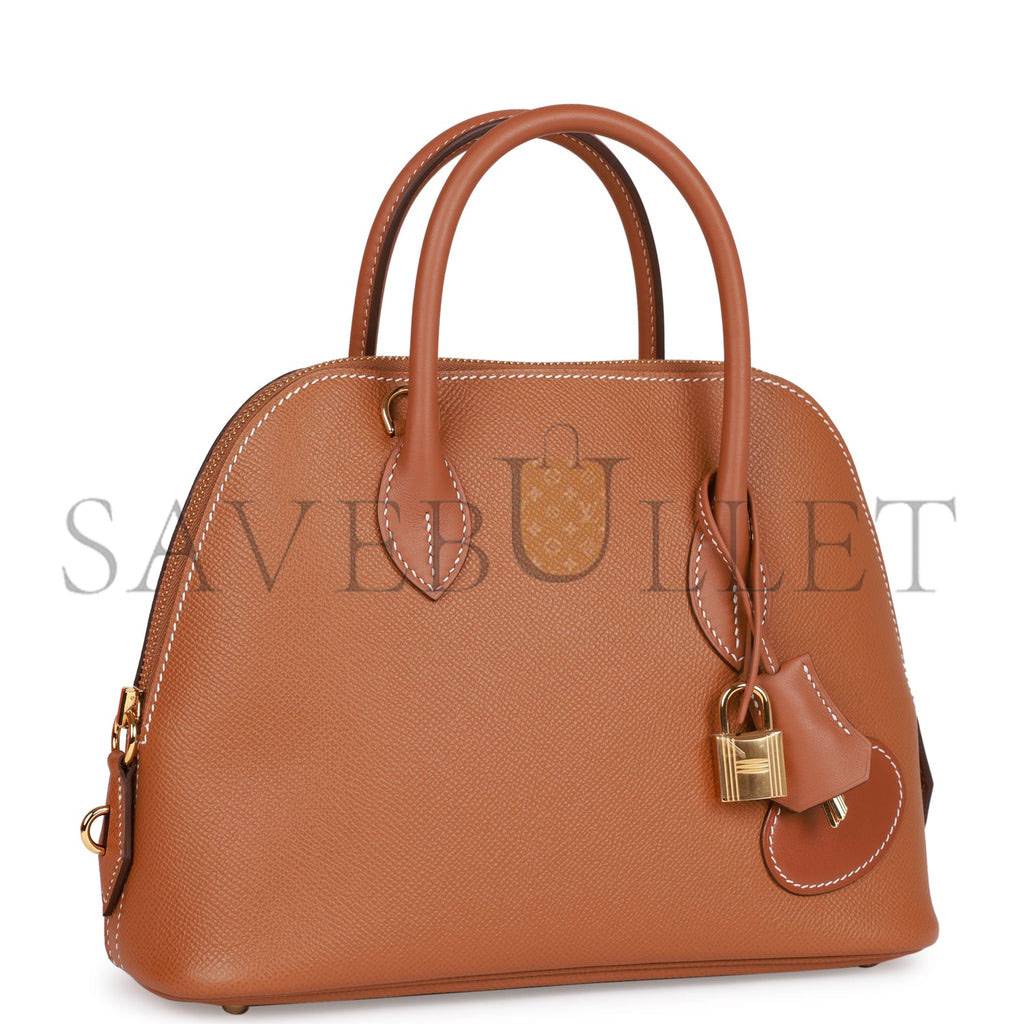 HERMES 1923 BOLIDE 25 EN DESORDRE GOLD EPSOM GOLD HARDWARE (25*20*10cm) HERMES 1923 BOLIDE 25 EN DESORDRE GOLD EPSOM GOLD HARDWARE (25*20*10cm)