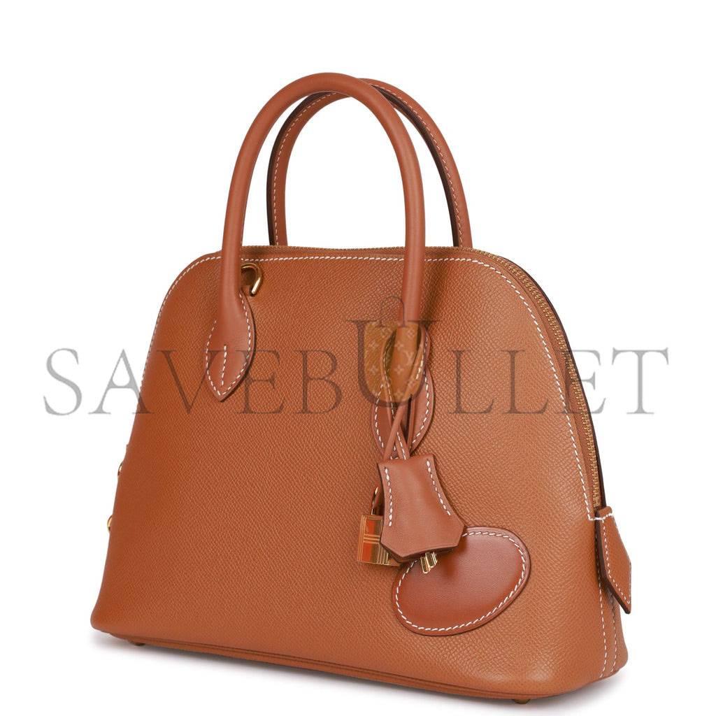 HERMES 1923 BOLIDE 25 EN DESORDRE GOLD EPSOM GOLD HARDWARE (25*20*10cm) HERMES 1923 BOLIDE 25 EN DESORDRE GOLD EPSOM GOLD HARDWARE (25*20*10cm)