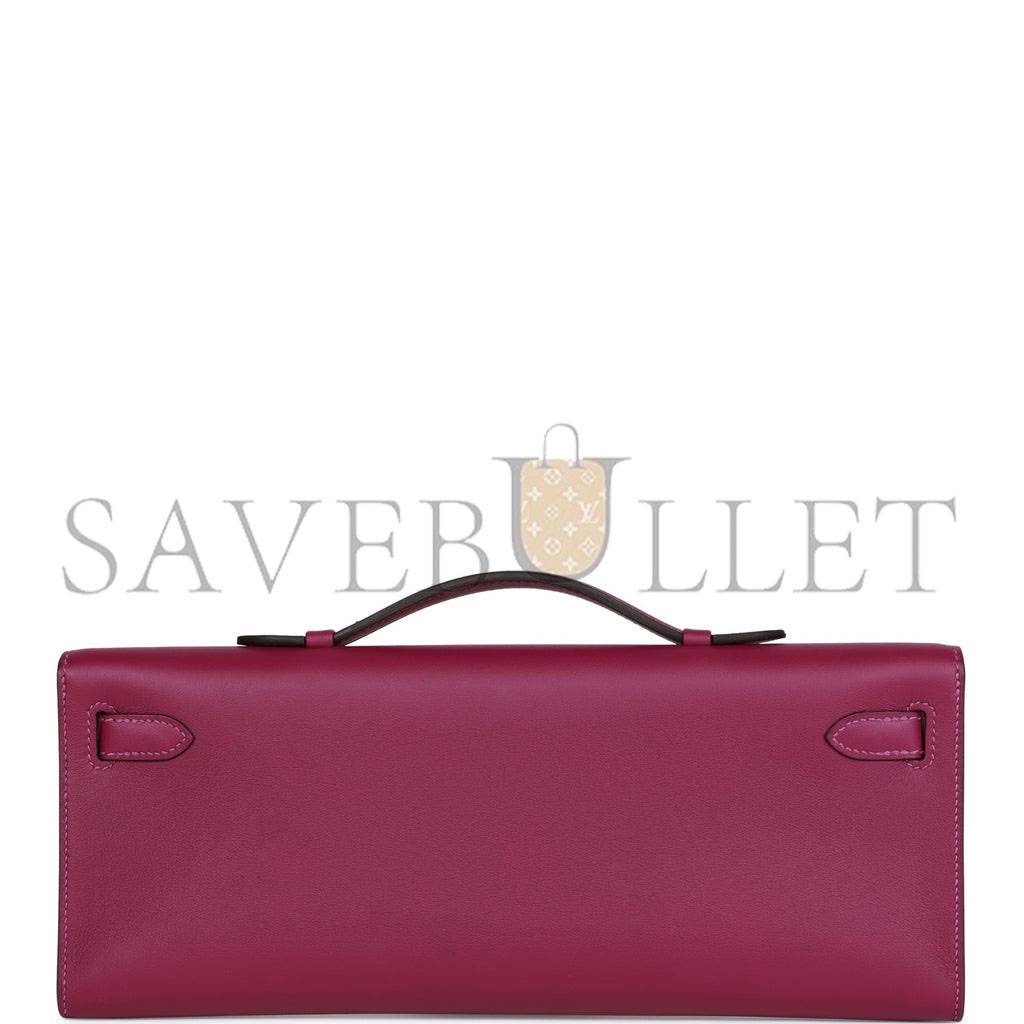 HERMES KELLY CUT ANEMONE SWIFT GOLD HARDWARE (31*12*3cm) HERMES KELLY CUT ANEMONE SWIFT GOLD HARDWARE (31*12*3cm)