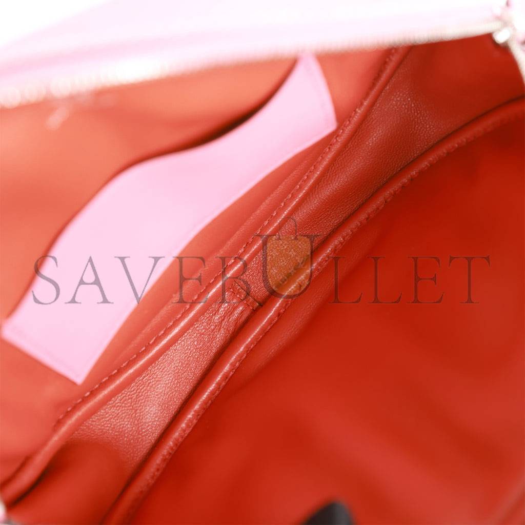 HERMES IN-THE-LOOP BELT BAG ROSE D'ETE VERSO SWIFT PALLADIUM HARDWARE (19cm) HERMES IN-THE-LOOP BELT BAG ROSE D'ETE VERSO SWIFT PALLADIUM HARDWARE (19cm)