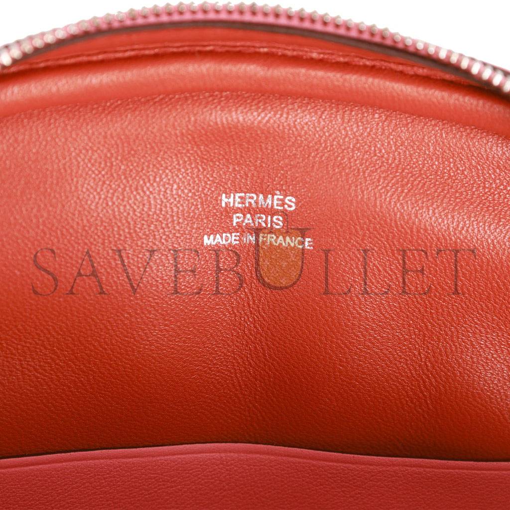 HERMES IN-THE-LOOP BELT BAG ROSE D'ETE VERSO SWIFT PALLADIUM HARDWARE (19cm) HERMES IN-THE-LOOP BELT BAG ROSE D'ETE VERSO SWIFT PALLADIUM HARDWARE (19cm)
