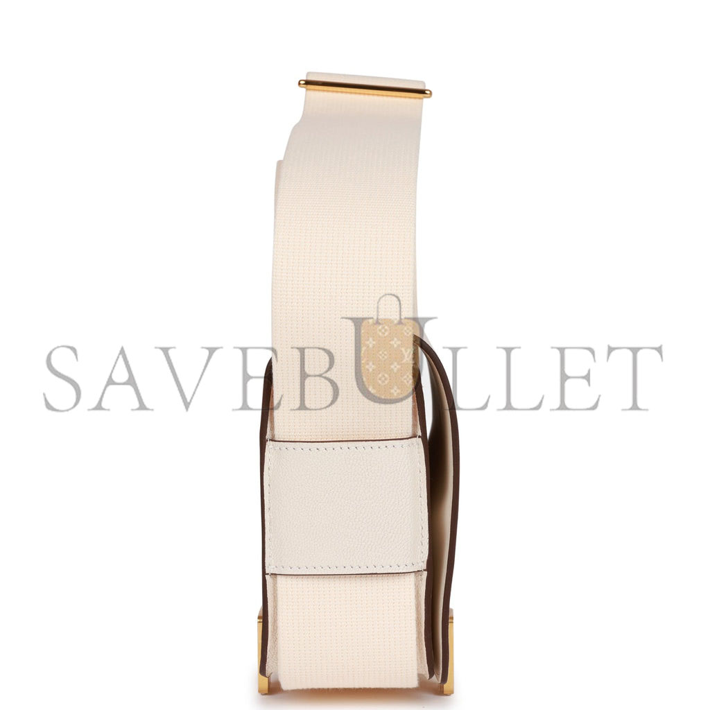HERMES GETA NATA CHEVRE GOLD HARDWARE (20.3*14*6.4cm) HERMES GETA NATA CHEVRE GOLD HARDWARE (20.3*14*6.4cm)