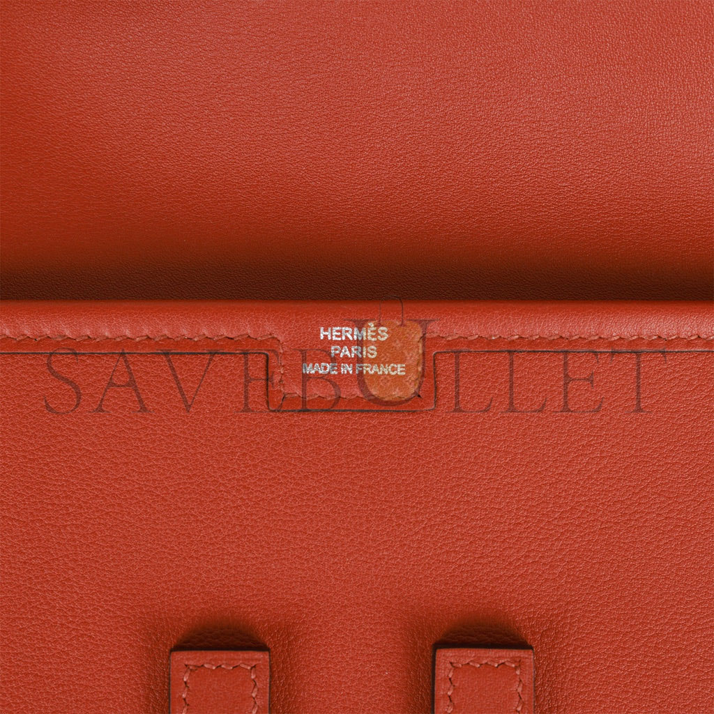 HERMES JIGE ELAN 29 CUIVRE SWIFT (29cm) HERMES JIGE ELAN 29 CUIVRE SWIFT (29cm)