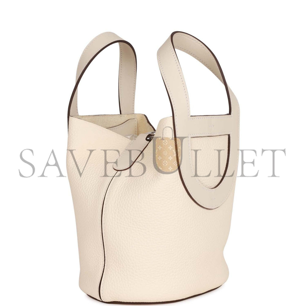 HERMES IN-THE-LOOP 18 NATA CLEMENCE AND SWIFT PALLADIUM HARDWARE (17cm) HERMES IN-THE-LOOP 18 NATA CLEMENCE AND SWIFT PALLADIUM HARDWARE (17cm)