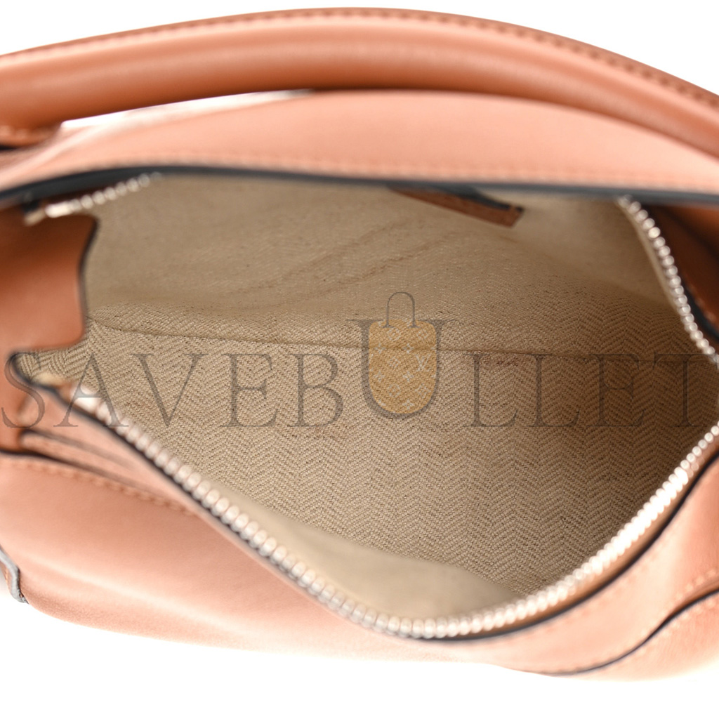 LOEWE CALFSKIN MINI PUZZLE BAG TAN (18*12.5*8cm)