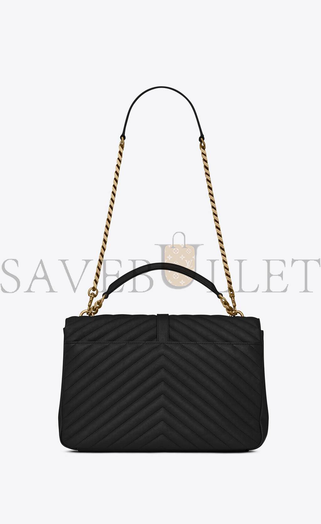 YSL COLLEGE LARGE CHAIN BAG IN QUILTED LEATHER 600278BRM071000 (32*20*8.5cm) YSL COLLEGE LARGE CHAIN BAG IN QUILTED LEATHER 600278BRM071000 (32*20*8.5cm)